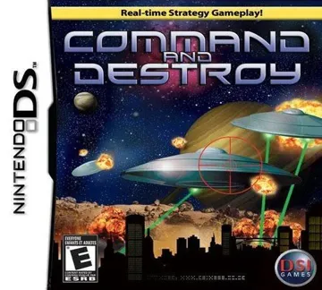 Command and Destroy (USA) box cover front